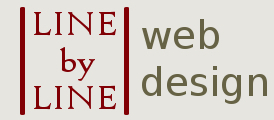 Line by Line web design website link