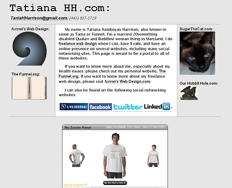 Tatiana HH.com website snapshot